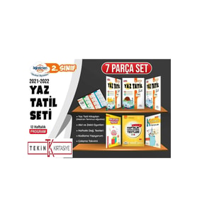 2. Sınıf Yaz Tatil Kitap Seti 7 Parça - 2021/2022