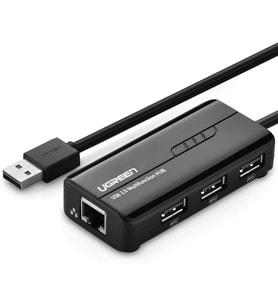 Ugreen USB 3.0 Gigabit Ethernet RJ45 Dönüştürücü USB Çoklayıcı Outlet