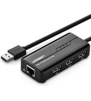 Ugreen USB 3.0 Gigabit Ethernet RJ45 Dönüştürücü USB Çoklayıcı Outlet