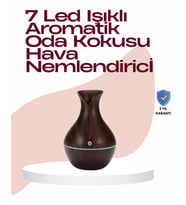 Northcity 130ml USB Güçlü Kompakt Masaüstü Nemlendirici - Ultrasonik Aromaterapi & LED Işık