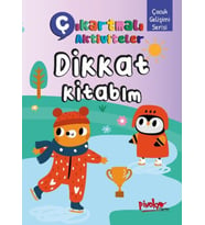Çıkartmalı Aktiviteler Dikkat Kitabım