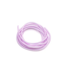 SPELT Şarj Aleti Kablosu Kablo Kordon Koruyucu Spiral Sarma Kılıf Koruma Laser Pink Shine 160cm