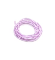 SPELT Şarj Aleti Kablosu Kablo Kordon Koruyucu Spiral Sarma Kılıf Koruma Laser Pink Shine 160cm