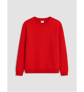 LCW Kids Kırmızı Bisiklet Yaka Erkek Çocuk Sweatshirt