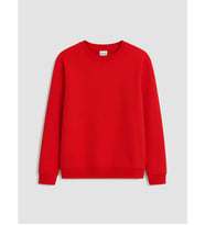 LCW Kids Kırmızı Bisiklet Yaka Erkek Çocuk Sweatshirt