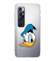 Xiaomi  Mi 10 Ultra  Kamera Korumalı Kapak Donald Duck Tasarımlı Şeffaf  Kılıf