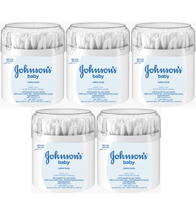 Johnsons Baby Kulak Temizleme Çubuğu 100 Adet (5 Li Set)