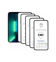 Apple Uyumlu iPhone 13 Pro İle Ekran Koruyucu Tam Kaplayan 5li Set