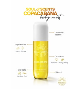 Copacabana Floral & White Flowers Body Mist 180 ml