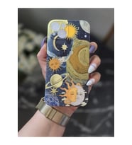Iphone 14 Uyumlu Baskılı Şeffaf Telefon Kılıfı