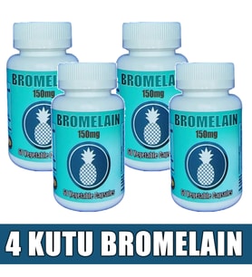 Bromelain 150mg 240 Kapsül (4 KUTU)