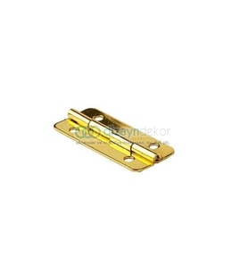 Mücevher, Puro Kutu Yaprak Menteşesi Altın Sarı 16*37 Mm