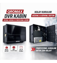 Dvr / Nvr Cctv Rack Kabinet ve Monitör Asma Kutusu 1u 19 '' W 40 H 32 D 11 (Siyah)