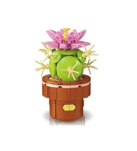 Mulvxurg Urg02 Building Block Flower 181 Parça Kaynana Topuzu Kaktüsü (Mulvix)