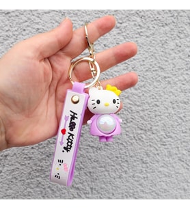 Hello Kitty Işıklı Anahtarlık 1 Adet