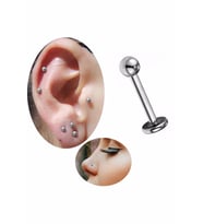 Cerrahi Çelik Kulak-dudak-burun Piercing (bar Uzunluğu 6 Mm)