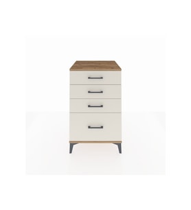 Kronos Komodin 4 Çekmeceli 60x59x96 Çam-Aytaşı