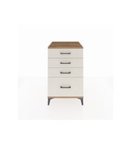 Kronos Komodin 4 Çekmeceli 60x59x96 Çam-Aytaşı