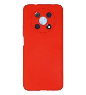 Pilelistore   Huawei Nova Y90 Kılıf Nano içi Kadife Silikon - Kırmızı