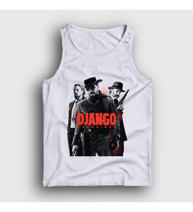 Presmono Unisex Beyaz Cover Film Django Unchained Atlet 243768tt