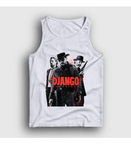 Presmono Unisex Beyaz Cover Film Django Unchained Atlet 243768tt