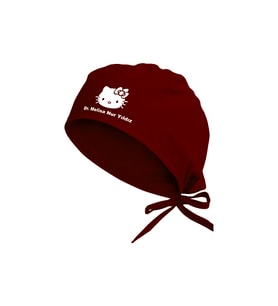 Hello Kitty Cerrahi Bone Bordo