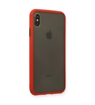 İphone Xs Max Kılıf Montreal  Kapak - Kırmızı