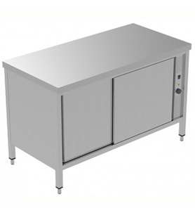 Electrolux Professional Sıcaklık Dolabı, 1 Ara Raf Ve 2 Kayar Kapılı, Fanlı Isıtma, Sırtsız - 1400 Mm, Plus GTC1400E