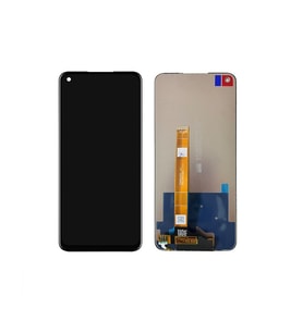 Oppo Realme 6  / Realme  7 / Realme 7i Uyumlu Lcd Ekran Çitasız Siyah
