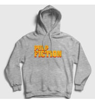 Presmono Unisex Gri Logo Film Pulp Fiction Kapüşonlu Sweatshirt 248650tt (Gri)