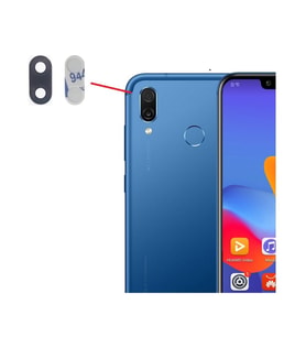 Tkgz Honor Play Arka Kamera Camı Lens Yapışkanlı
