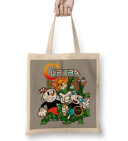 Cuphead Cuptra Bez Çanta Uzun Saplı
