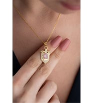 925 Ayar Gümüş Trend Model Kolye