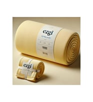 Tek Kişilik 120 x200 Sarı Ranforce Lastikli Çarşaf ve Yastık Kılıfı