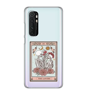 Xiaomi Mi Note 10 LITE Uyumlu The Lovers Tasarımlı Şeffaf Telefon Kılıfı