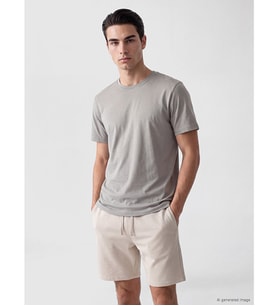 LCWAIKIKI Classic Gri Regular Fit İnce Kumaş Tişört /03