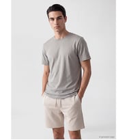 LCWAIKIKI Classic Gri Regular Fit İnce Kumaş Tişört /03