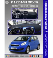 KİA VENGA (2009-2011) Torpido Örtüsü Ön Panel Halı Torpido Koruma Tam Uyum Araca Özel Kaymaz