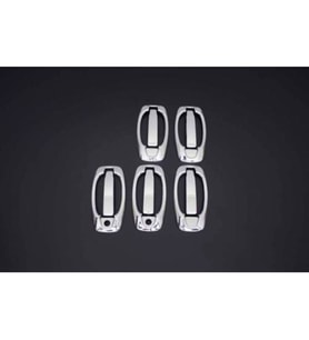 FİAT FİORİNO UYUMLU KAPI KOLU 5 KAPI 10 PARÇA (SET) 2007 ÜZERİ PASLANMAZ KROM