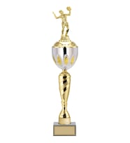 ODAK KUPA - Figürlü Kupalar - Voleybol Kadın Figürlü Kupalar FG-085 B - 61 cm
