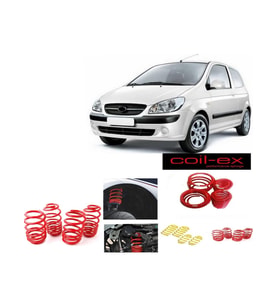 Hyundai Getz 2002-2011 Uyumlu  Coil-Ex 3.5 cm Helezon Spor Yay