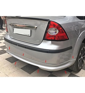Ford Focus 2 Sedan Arka Ek Karlık Mat Siyah Plastik