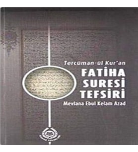 Tercüman-ül Kur'an Fatiha Suresi Tefsiri