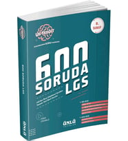8. Sınıf 600 Soruda LGS Us Teroit Soru Bankası Ünlü Yayıncılık
