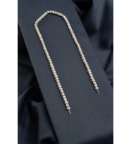 İnci Küre Kesim 4mm Doğal Taş Dizi [AB+]