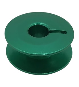 Düz Makine Alüminyum Tırnaklı Yeşil Masura / 272152AS (55623S)