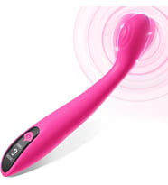 G Spot Vibratör Yetişkin Oyuncakları Vibratörler Klitoral Stimülatör  Oyuncak Kadınlar için 9 Titreşimli Çiftler LCD Ekranlı , Su Geçirmez Değnek Masajı