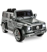 439 Akülü Uzaktan Kumandalı Jeep Metalik Füme