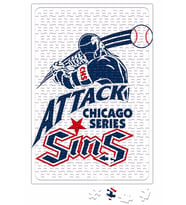 Attack Chicago Series Sins logo Puzzle 240 Parça Yapboz