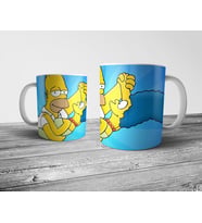 Pixxa Homer ve Marge Simpsons Kupa Bardak Model 4